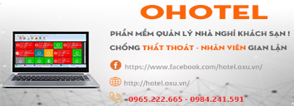 Phần mềm quản lý khách sạn OHOTEL